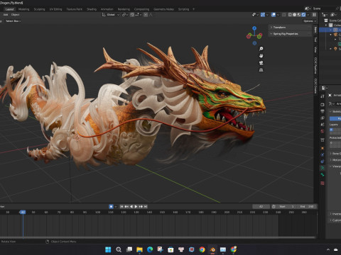 Dragon-A1 Model 3D