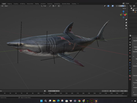 Shark-A2 3D मॉडल