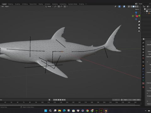 Shark-A2 3D मॉडल