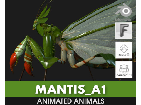 Mantis-A1 3D 模型