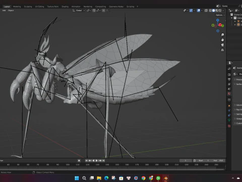 Bidsprinkhaan-A1 3D Model