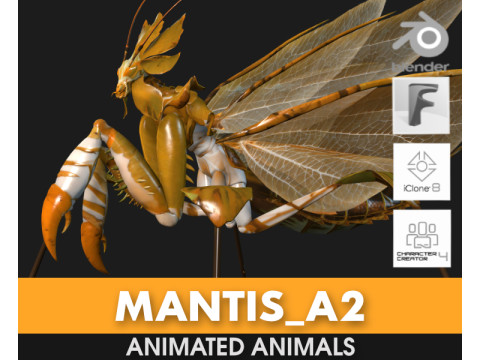 Mantis-A2 Modèle 3D