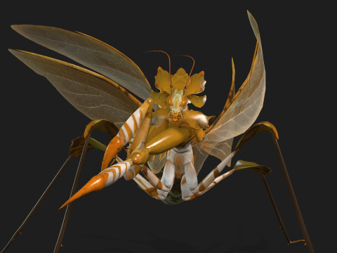 Mantis-A2 3D Model