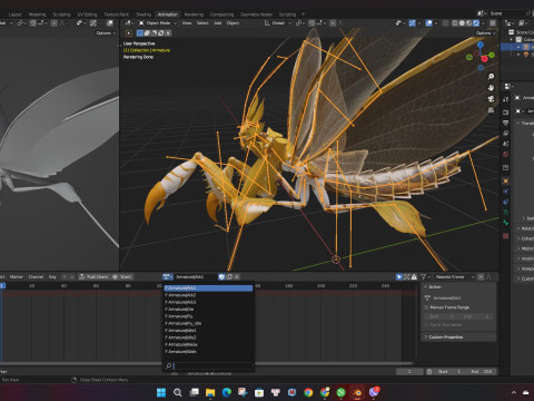 Mantis-A2 3D Model