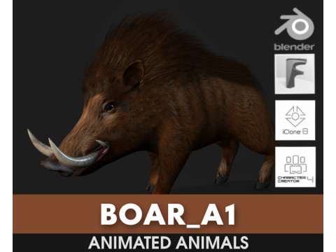 Boar-A1 Modelo 3D