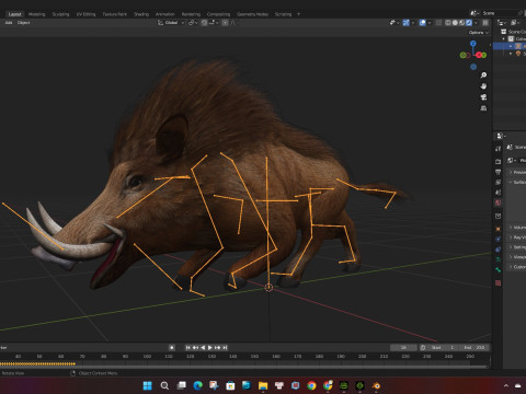 Boar-A1 3D Model