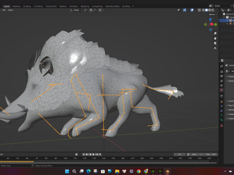 Boar-A1 3D Model
