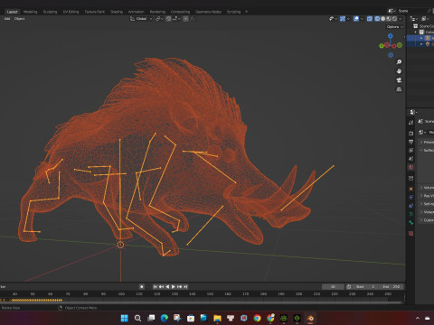 Boar-A1 3D Model