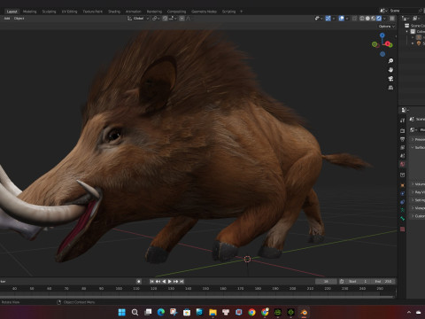 Boar-A1 3D Model
