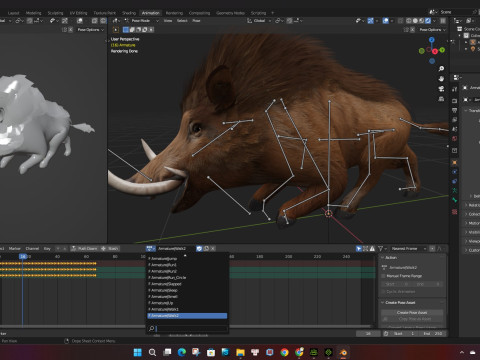 Boar-A1 3D Model