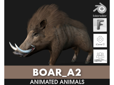 Boar-A2 Modelo 3D