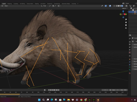 Boar-A2 3D मॉडल