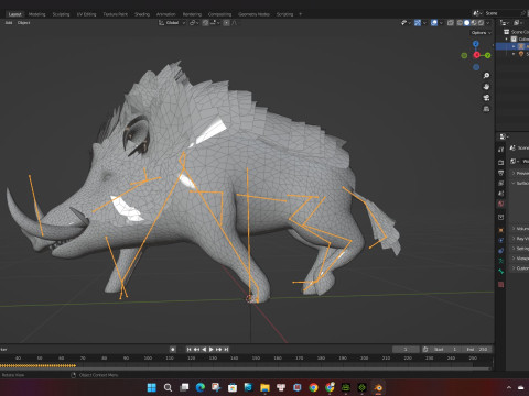Boar-A2 3D मॉडल