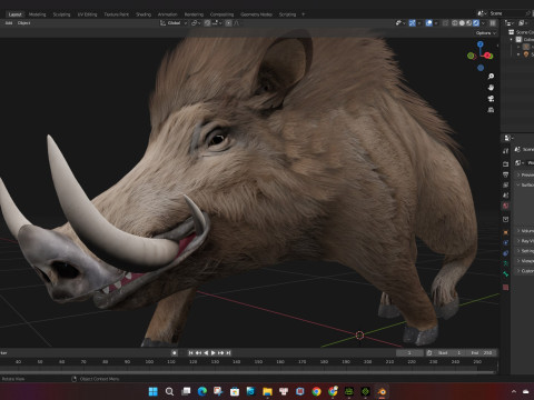 Boar-A2 3D मॉडल