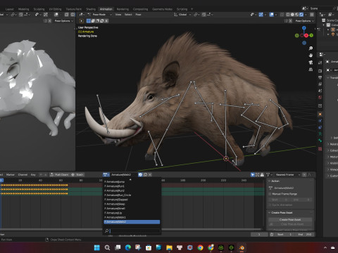 Boar-A2 3D मॉडल