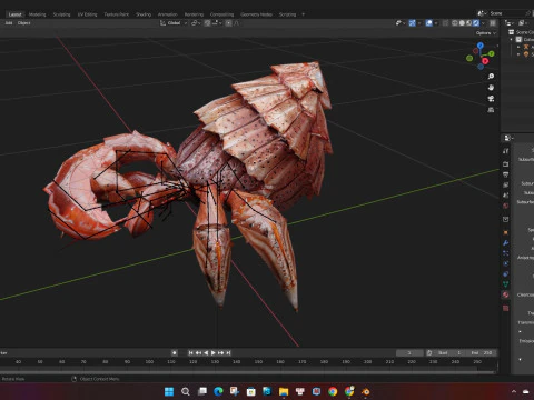 Crab-B1 3D Model