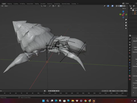 Crab-B1 3D Model