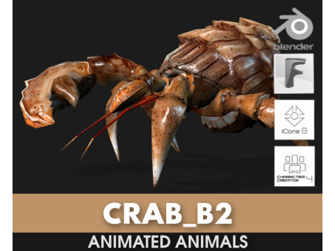 Crab-B2 Modello 3D