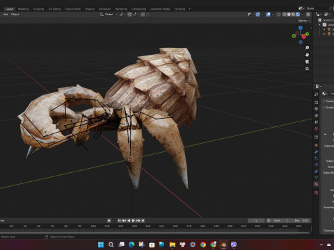 Crab-B2 3D Model