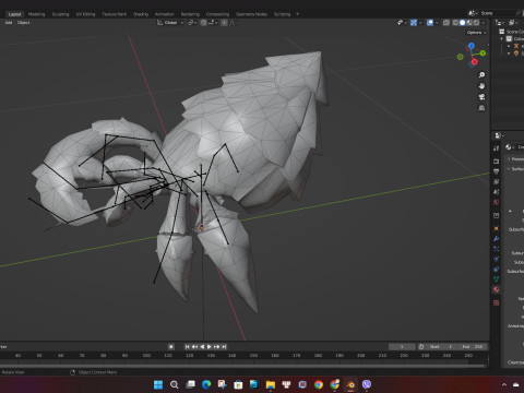 Crab-B2 3D Model