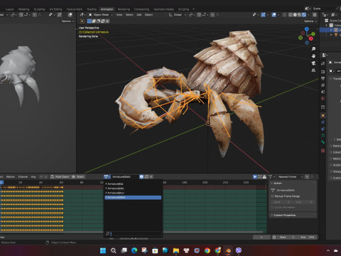 Crab-B2 3D Model