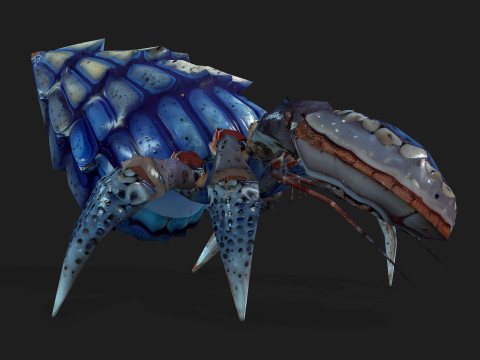 Crab-B3 3D Modell