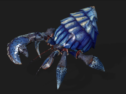 Crab-B3 3D Modell