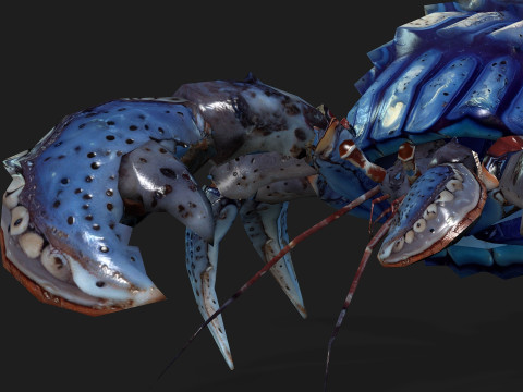 Crab-B3 3D Modell