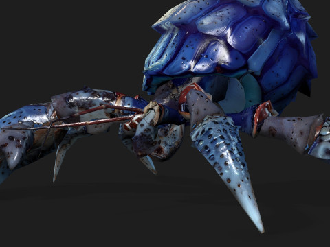 Crab-B3 3D Modell