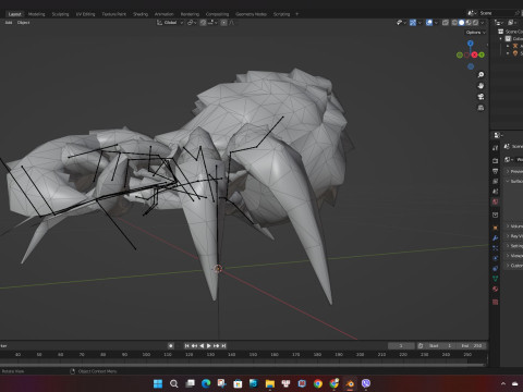 Crab-B3 3D Modell