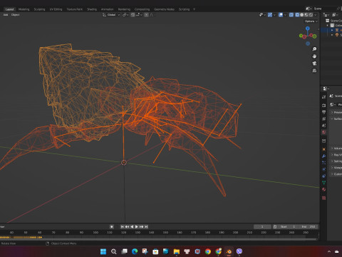 Crab-B3 3D Modell