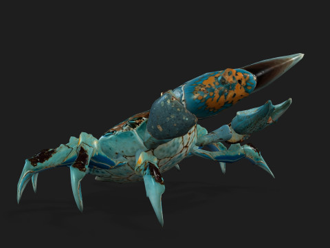 Crab-C3 3D मॉडल