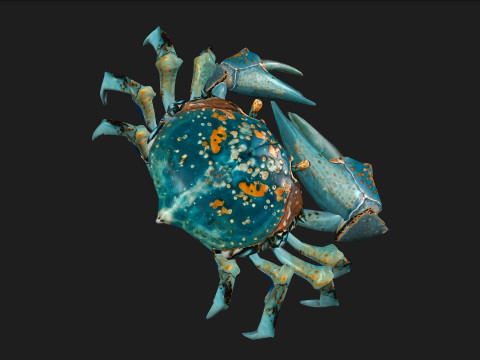 Crab-C3 3D मॉडल