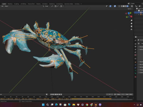 Crab-C3 3D मॉडल