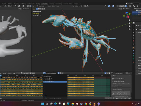 Crab-C3 3D मॉडल