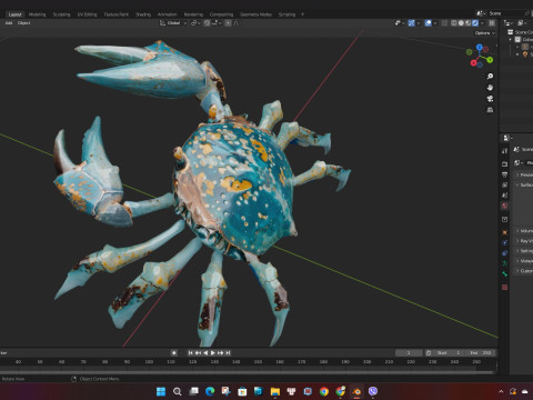 Crab-C3 3D मॉडल