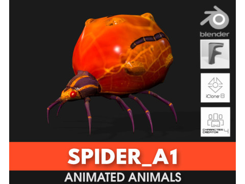 SpiderA1 3D Модель