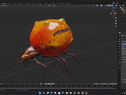 Aranha-A1 Modelo 3D