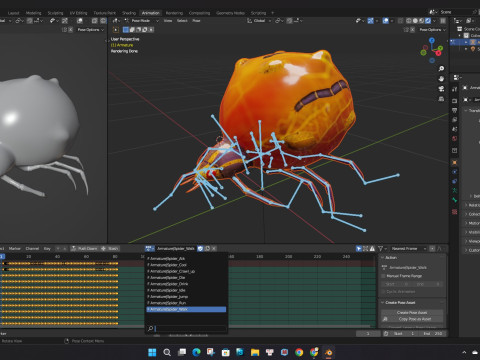 SpiderA1 Modèle 3D