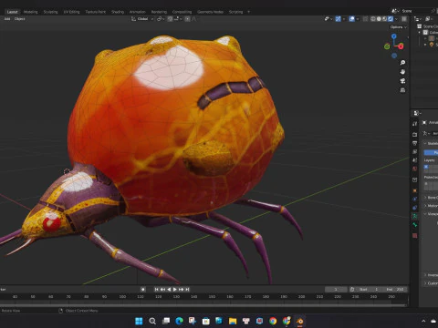 Aranha-A1 Modelo 3D