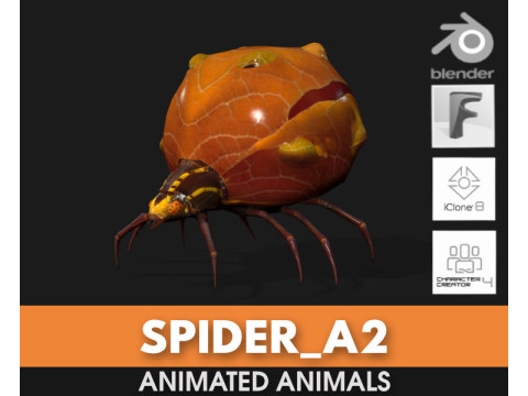 SpiderA2 3D Модель