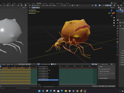 SpiderA2 3D Model