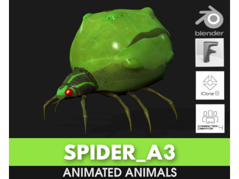 SpiderA3 3D Модель