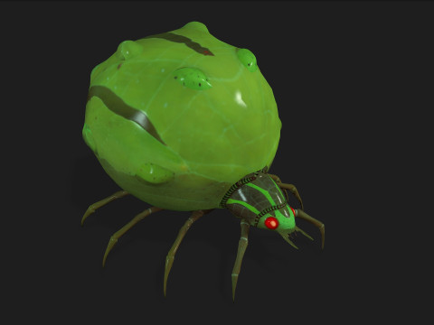 SpiderA3 3D 模型