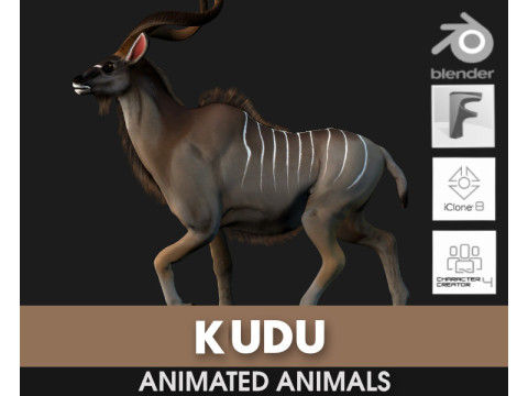 Kudu Modelo 3D
