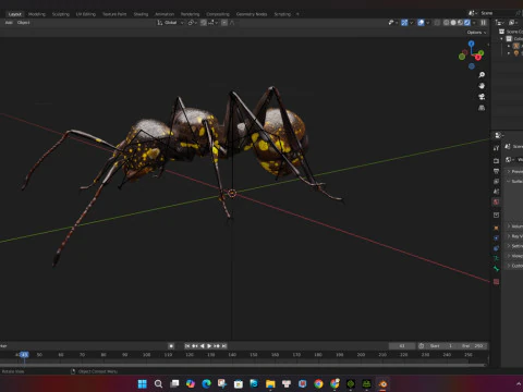 Formica-A1 Modello 3D