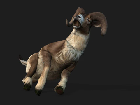 Goat-B1 3D Model