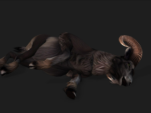 Goat-B2 3D Model