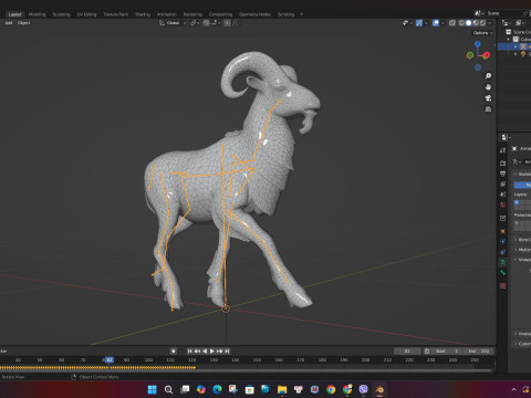 Goat-B2 3D Model