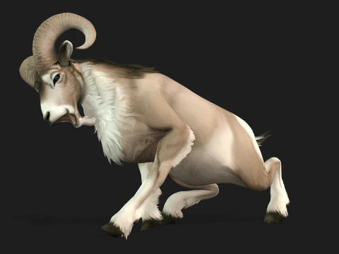 Goat-B3 3D Model